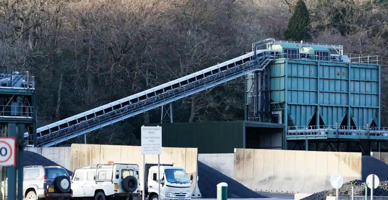 ‘Not the future we should be going for’: the reopening of Wales’s Aberpergwm coalmine