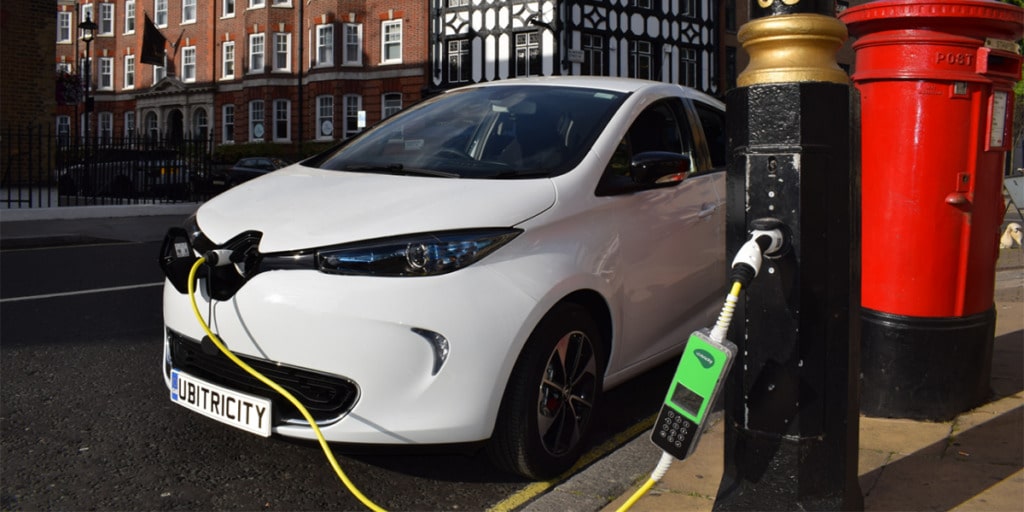 Ubitricity completes 7,000 EV chargepoint installations in the UK