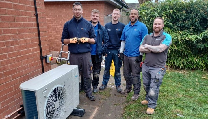 UK heat pump applications increase